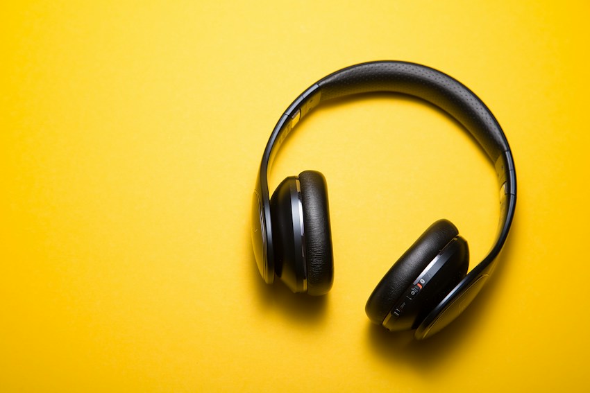 Illustrative headphones from the demo electronics collection